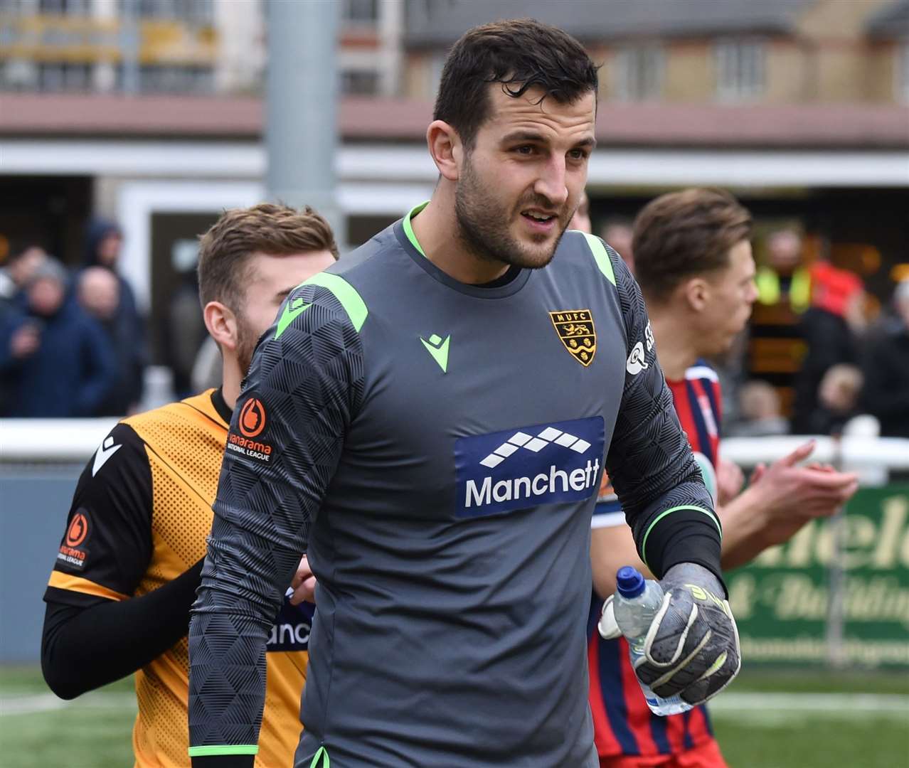 Maidstone United goalkeeper Yusuf Mersin Picture: Steve Terrell