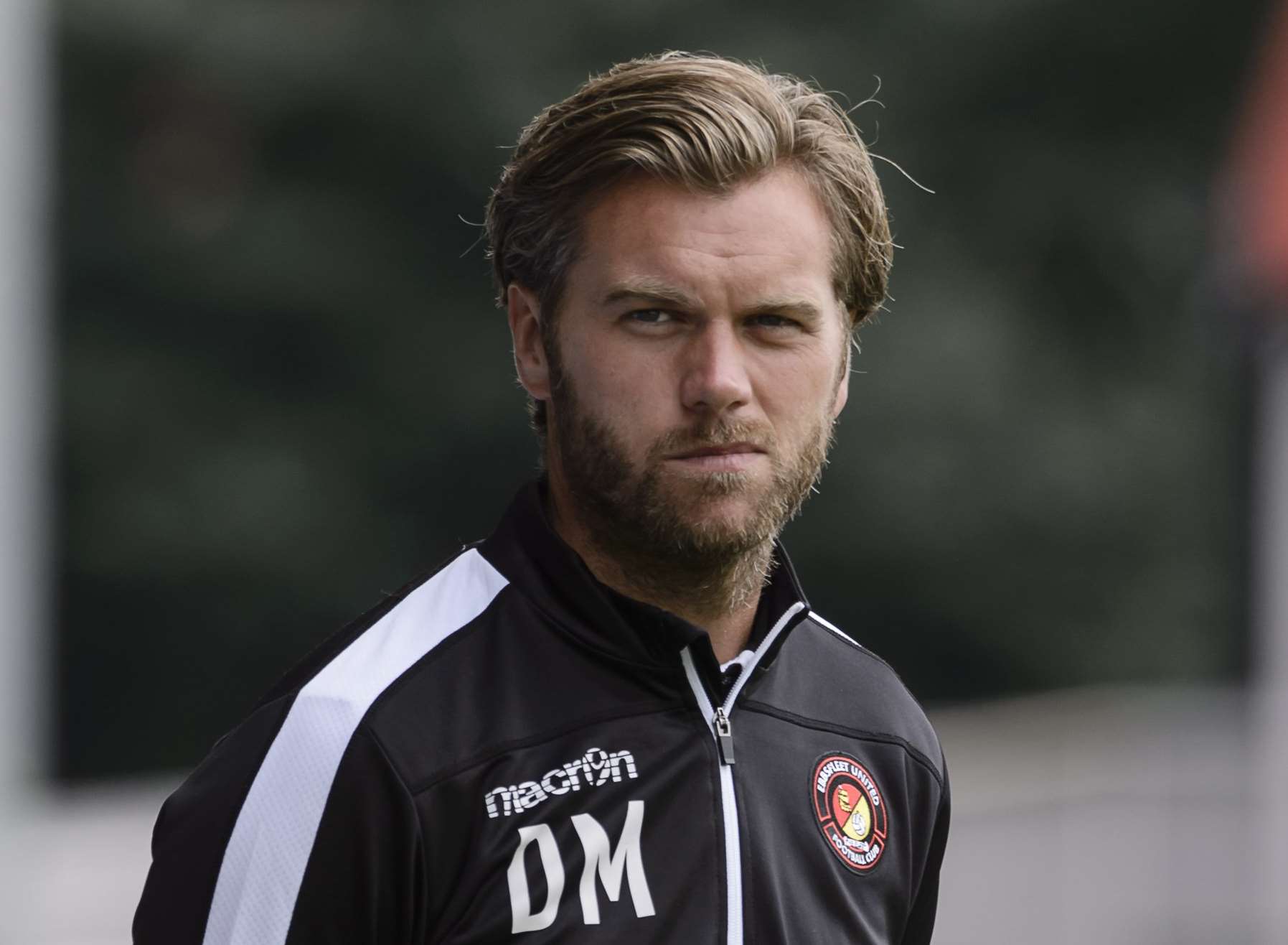 Ebbsfleet boss Daryl McMahon Picture: Andy Payton