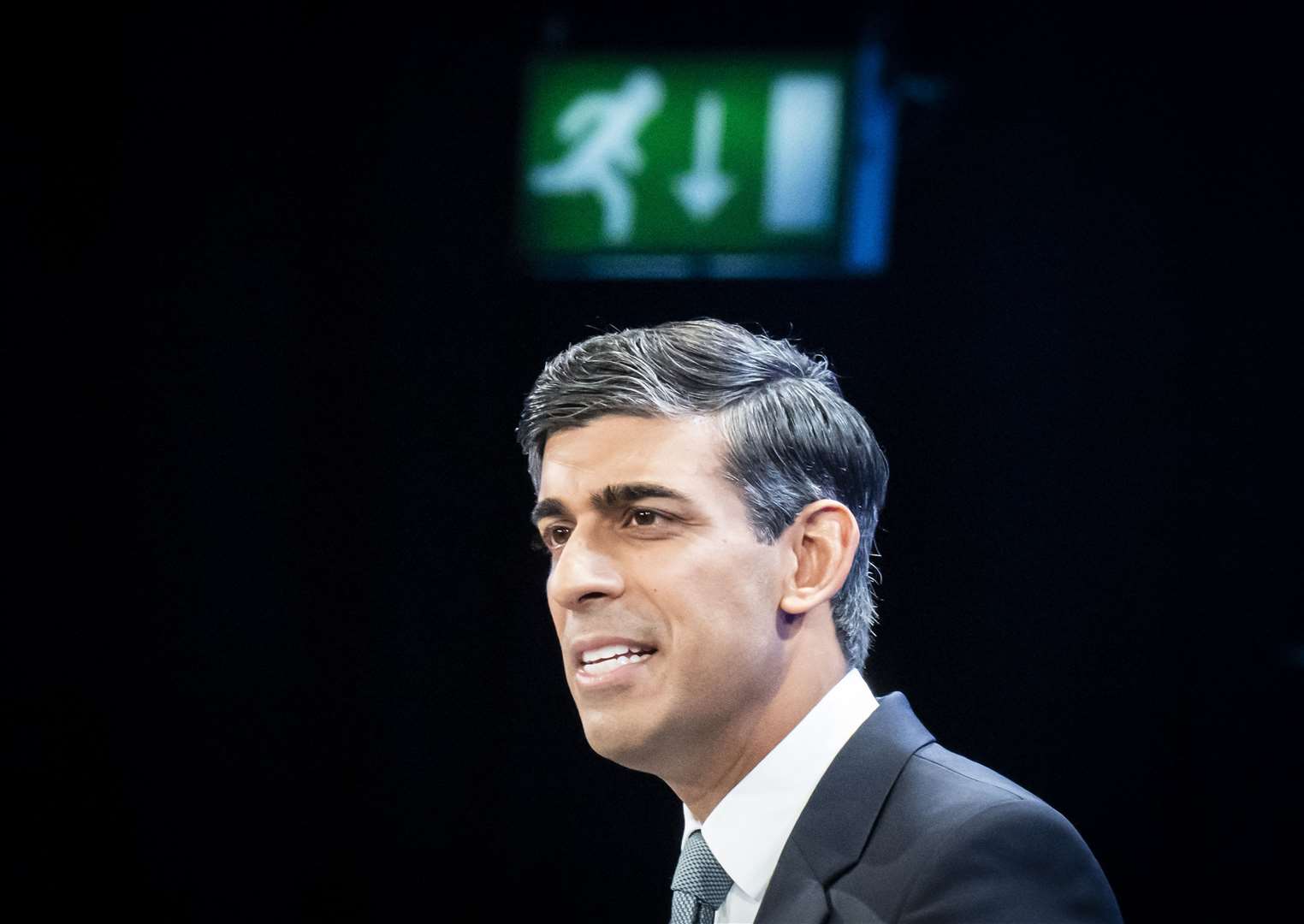 Rishi Sunak made three major policy announcements in his speech to the Conservative Party conference in Manchester (Danny Lawson/PA)