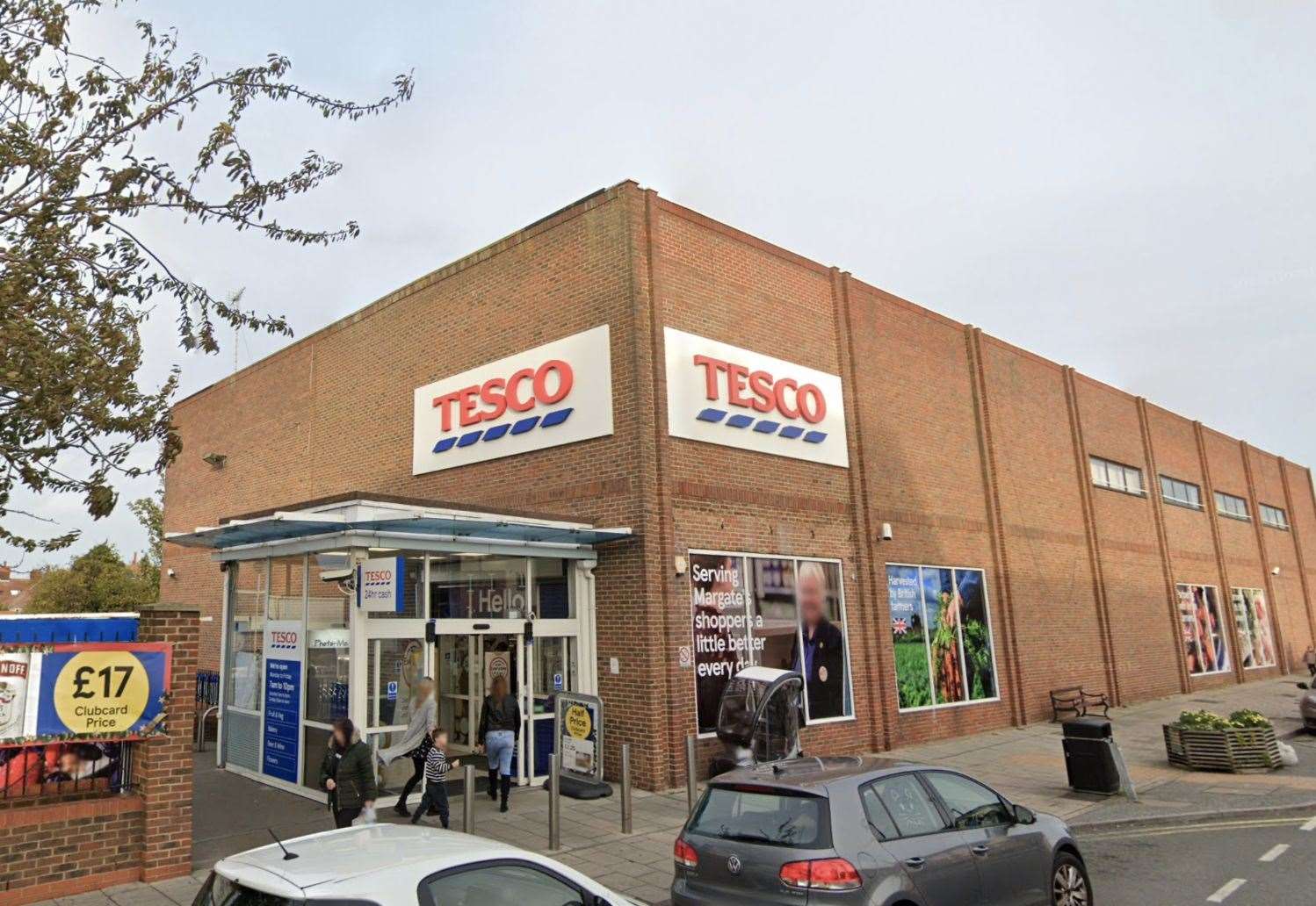 Mum-of-three Mikova is now banned from the Tesco store in Northdown Road, Cliftonville Picture: Google