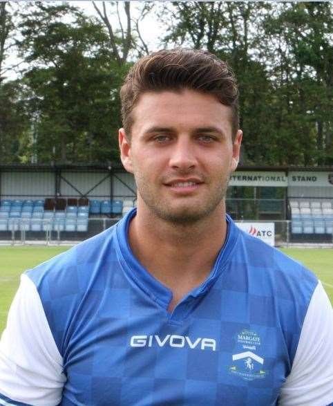 Mike played for Margate as a striker before appearing on ITV's Love Island in 2017