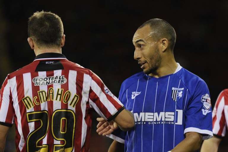 Gillingham forward Craig Fagan Picture: Barry Goodwin