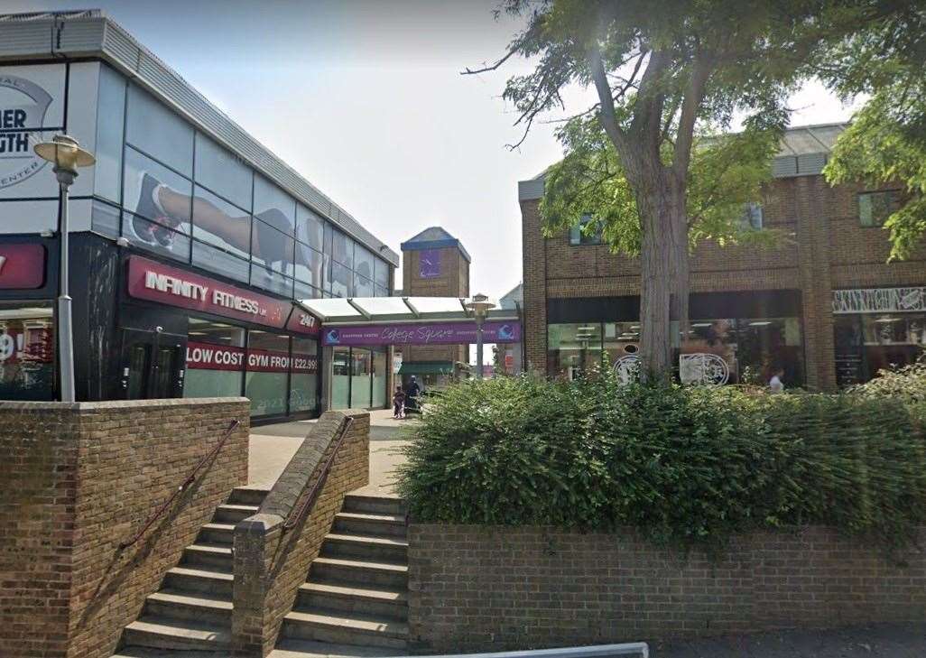 The body of a man was found in a car park in College Walk, Margate. Picture: Google