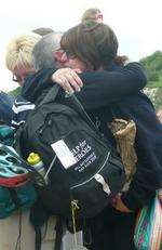 Cyclists return to Dover