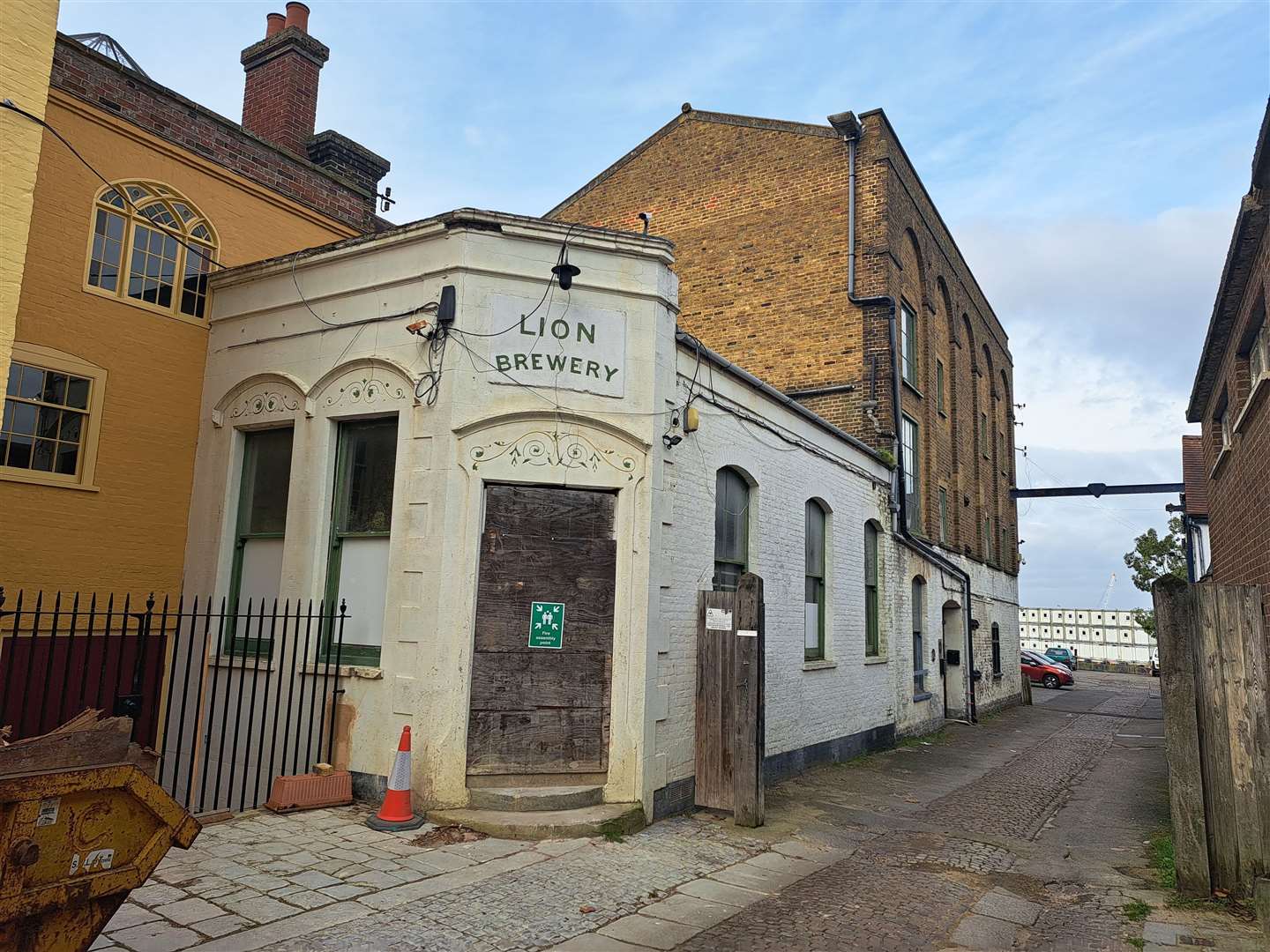 The Hulkes Lane Brewery Buildings were given listed status by Historic England