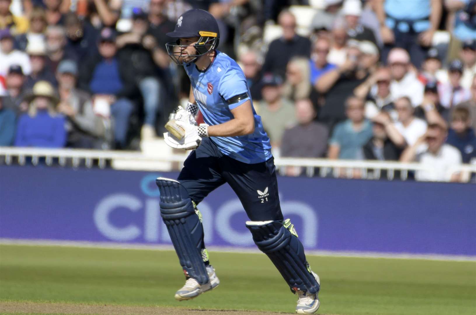 Ollie Robinson is to leave Kent at the end of the season and join Durham on a three-year contract. Picture: Barry Goodwin