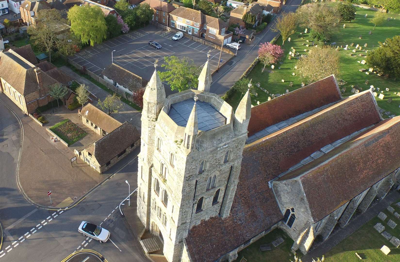 St Nicholas Church in New Romney has been targeted by vandals. Picture credit: John Wimble