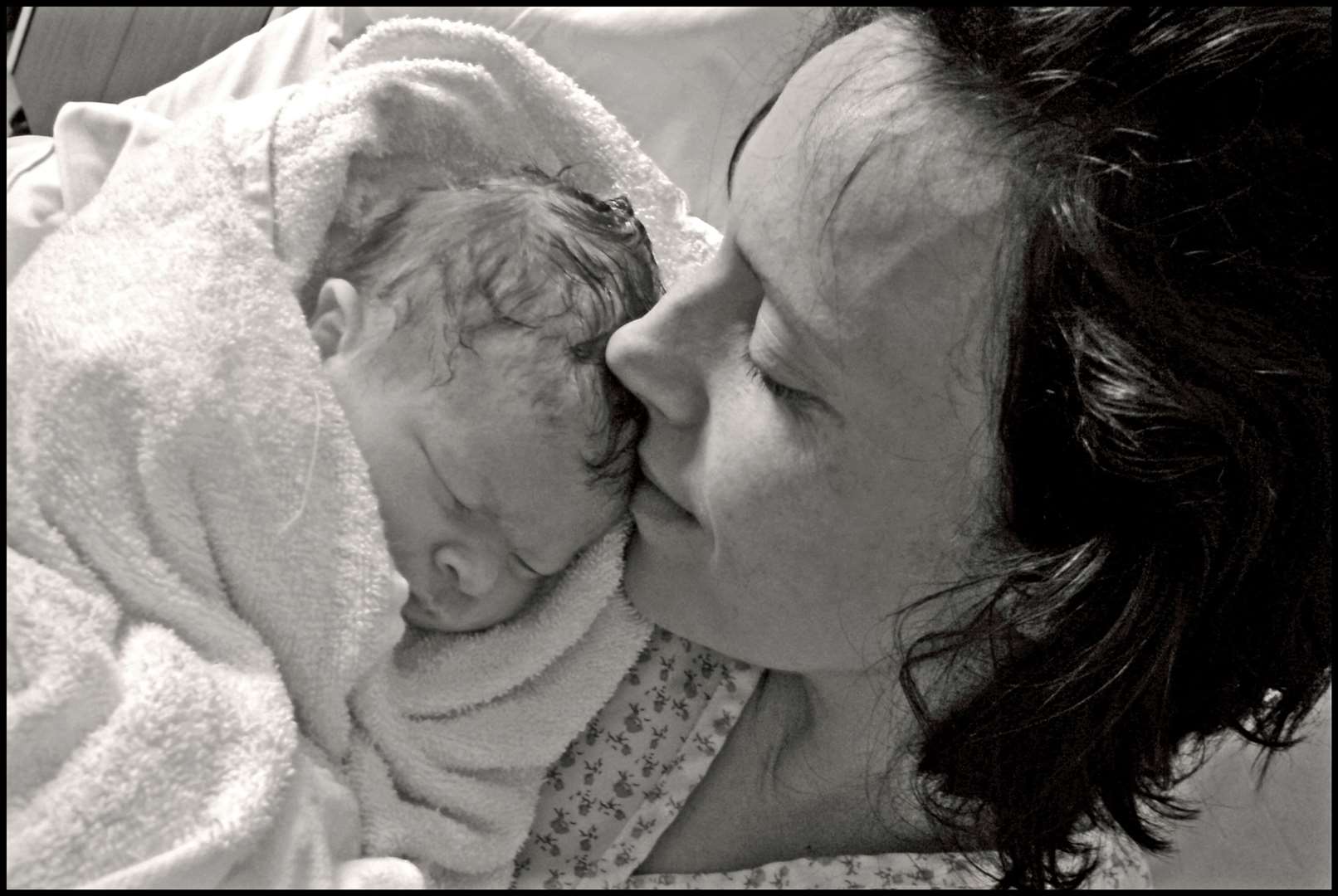 Rhiannon Davies with her daughter Kate Stanton-Davies, who died shortly after birth in 2009 (Richard Stanton/PA)