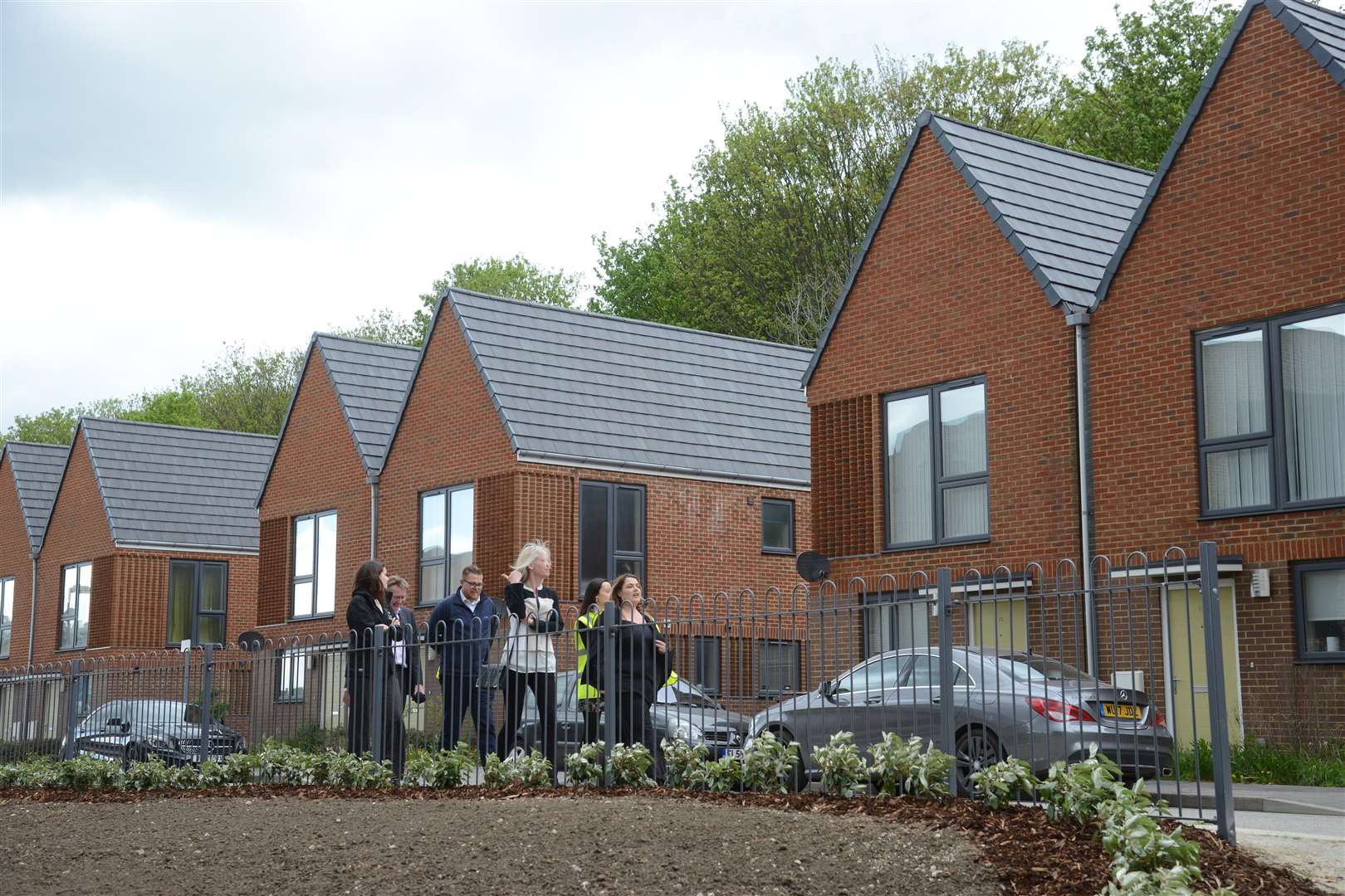 The new homes in Cross Street, Eldon Street and Upbury Way