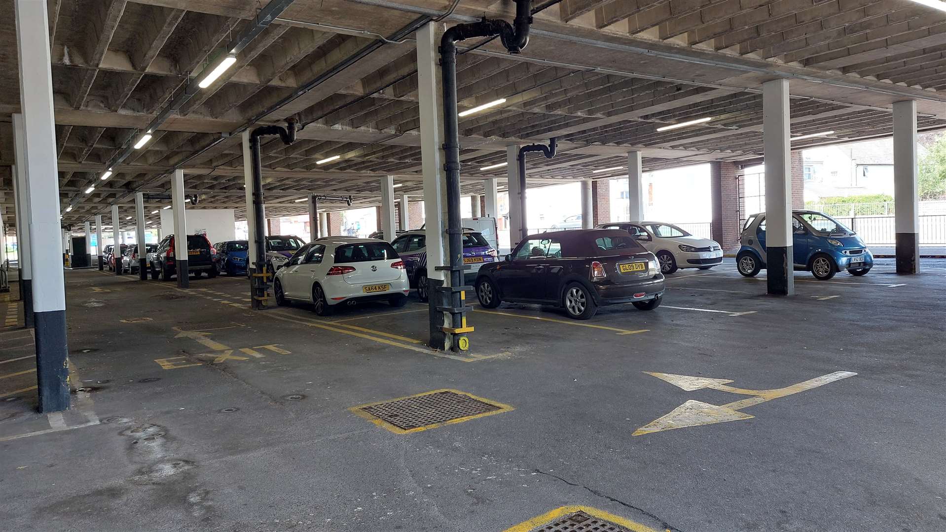 The Park Mall car park reopened in June but will close again tonight