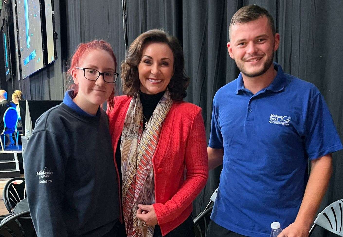 Strictly Come Dancing head judge Shirley Ballas was spotted in Medway for the dance competition. Picture: Medway Council