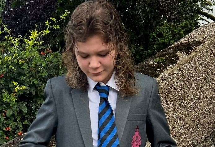 Lenny Walton in his Royal Harbour Academy tie