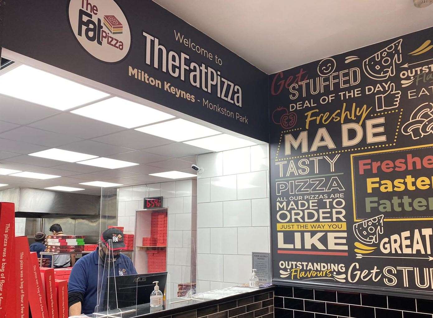 The Fat Pizza, which is set to arrive in Tonbridge, already has a store in Milton Keynes