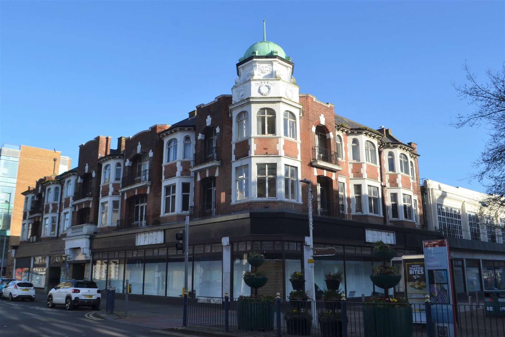 The former Debenhams store in Folkestone was purchased by the council earlier this year