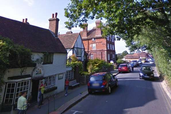 PC Cheney was found near Pooh Bridge in the Ashdown Forest in Sussex. Picture: Google Street View