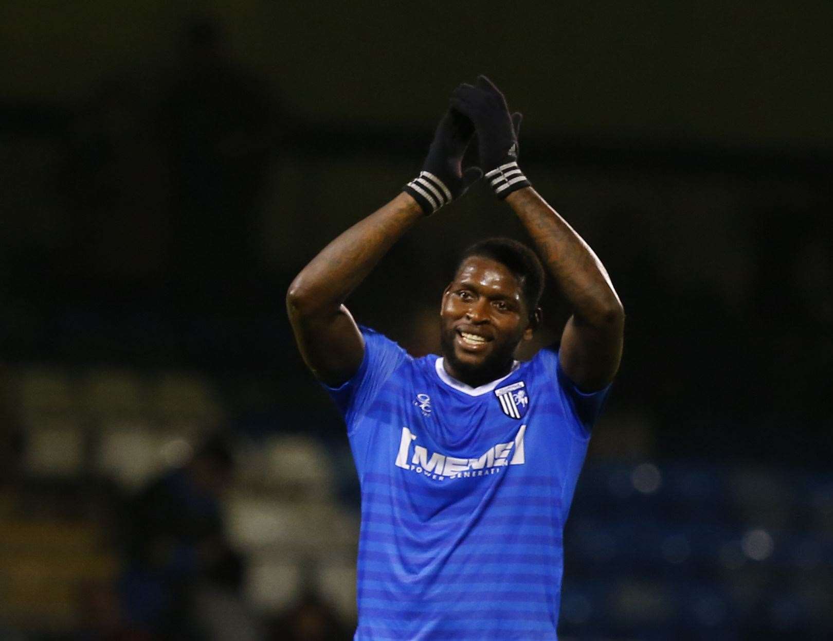 Former Gillingham striker Jay Emmanuel-Thomas has joined Scottish side Livingston Picture: Andy Jones