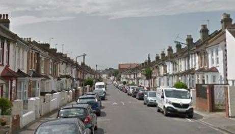 The man was found dead at an address in Gordon Road, Strood. Picture: Google Maps