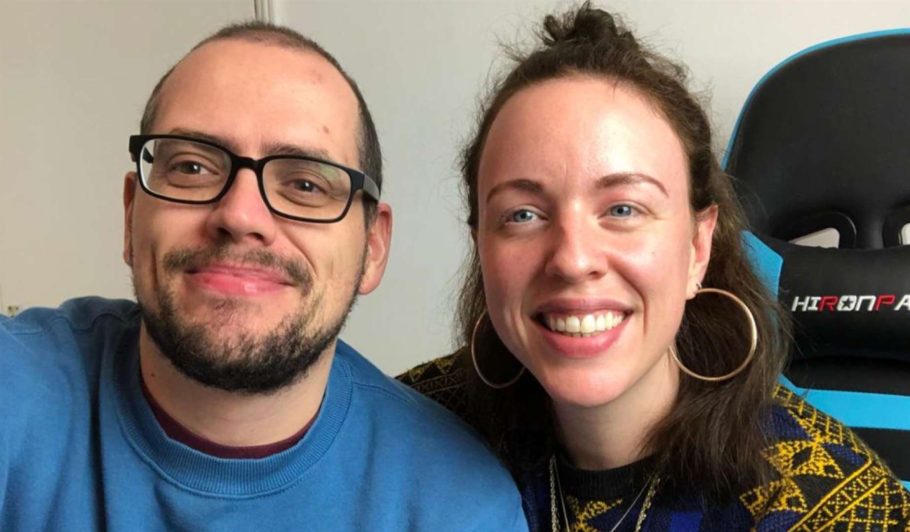 Dan Issitt and Emma Ozenbrook prior to the former's death in June 2021