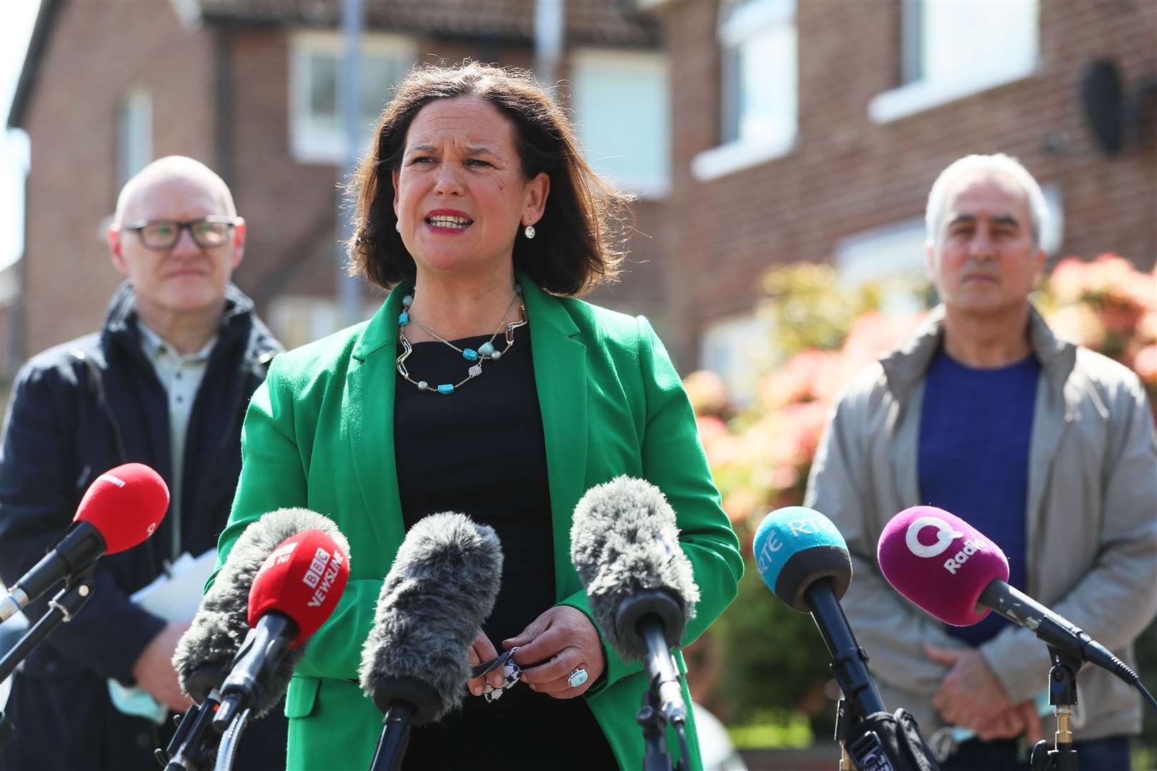 Sinn Fein leader Mary Lou McDonald (Brian Lawless/PA)