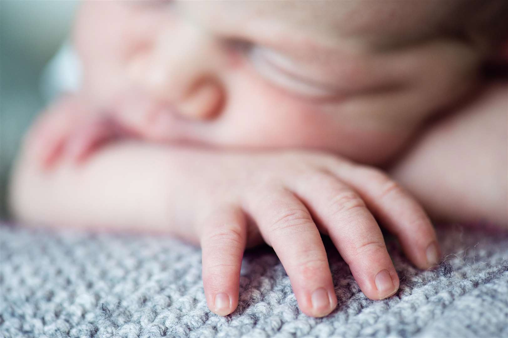 A stock image of an anonymous baby. Picture: iStockphotoSlug.