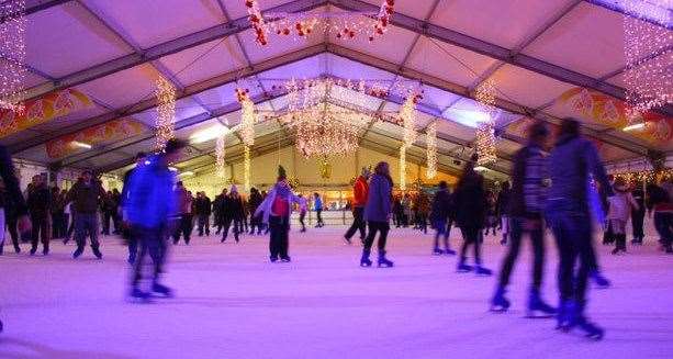 Ice skating is coming to Dane John Gardens in Canterbury
