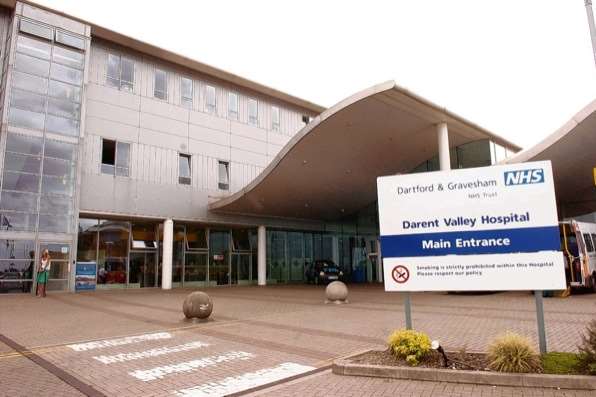 Darent Valley Hospital. Picture: Nick Johnson