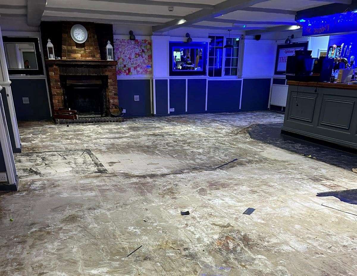 The inside of the venue has been completely stripped out. Picture: The Playa Minster-On-Sea