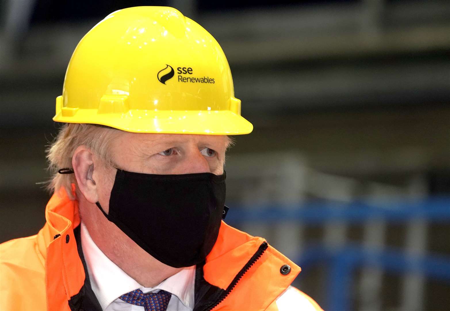 Prime Minister Boris Johnson made his latest Brexit comments during a visit to the National Renewable Energy Centre in Blyth, Northumberland (Owen Humphreys/PA)