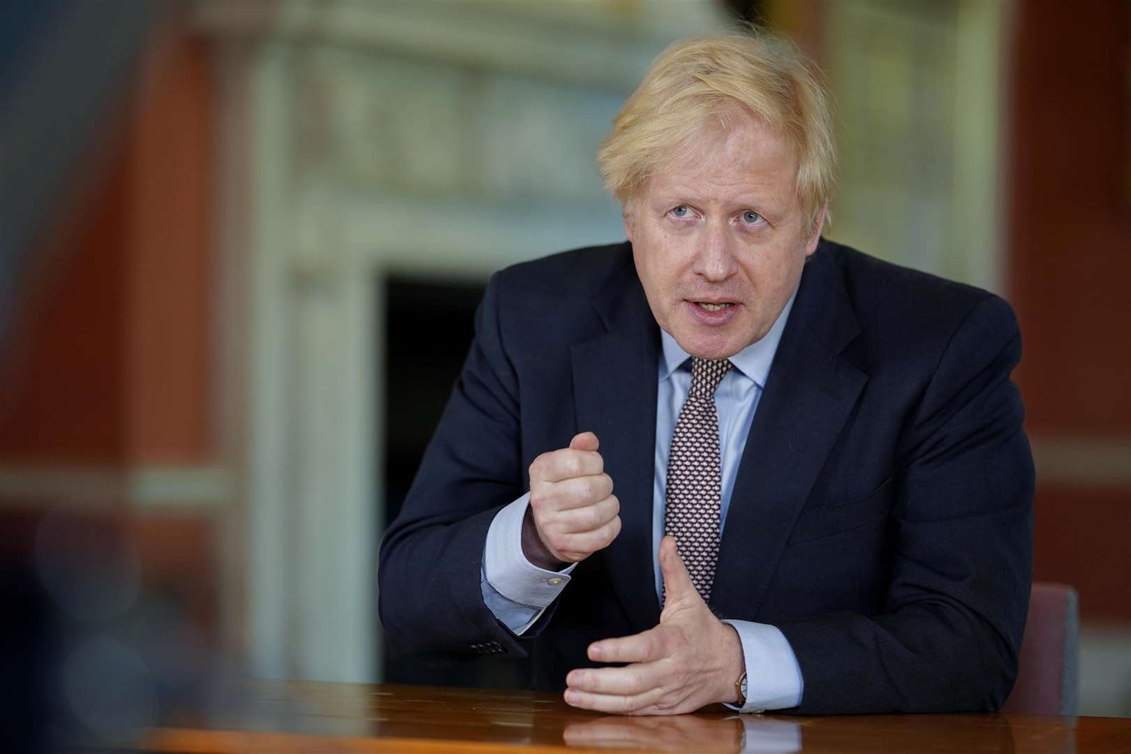 Prime Minister Boris Johnson addressed the nation on Sunday to make alterations to the lockdown guidance (Andrew Parsons/10 Downing Street/Crown Copyright/PA)