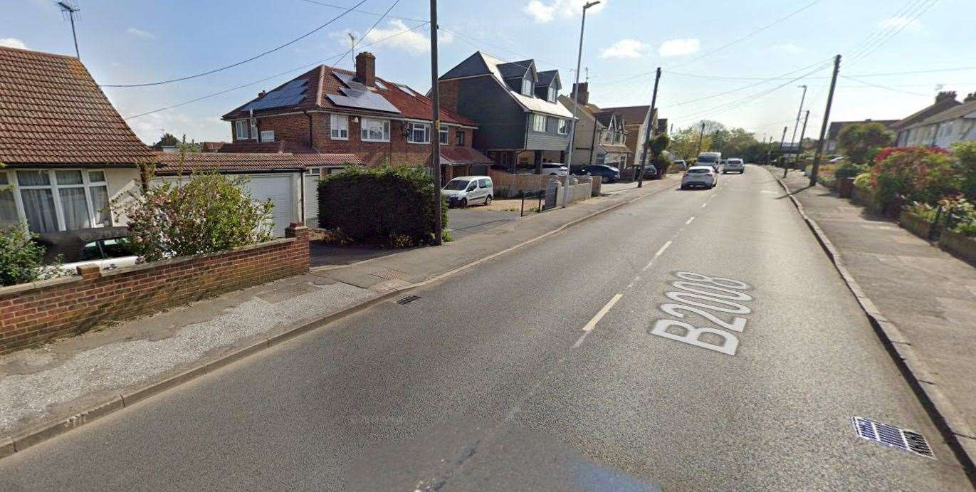 The incident happened in Minster Road, Minster on Sea. Picture: Google Maps