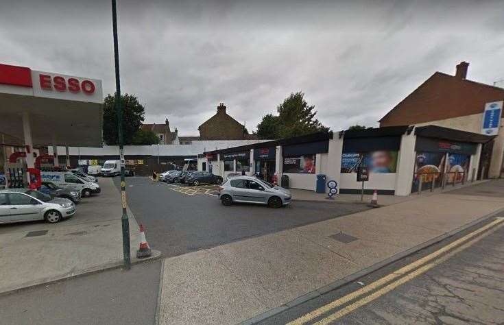 Michael Terry has been charged with GBH and three counts of assault after an attack at the Tesco Express store in Strood. Picture: Google