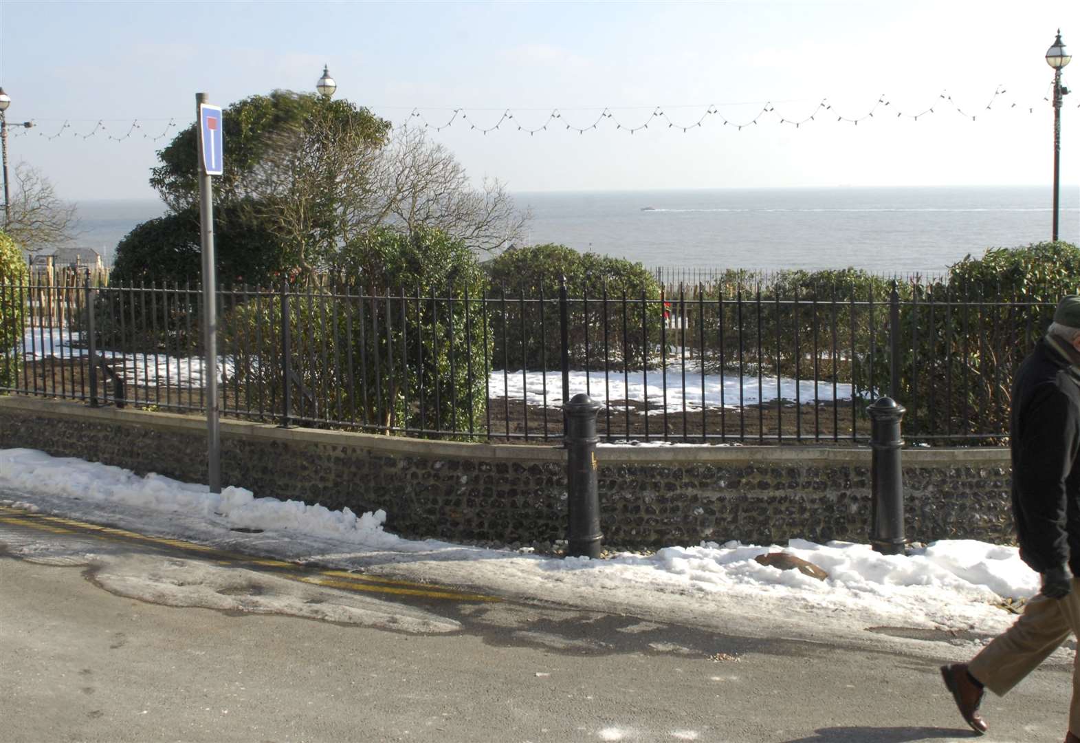 The shutdown Christmas market was held at Victoria Parade, in Broadstairs Picture: Martin Apps