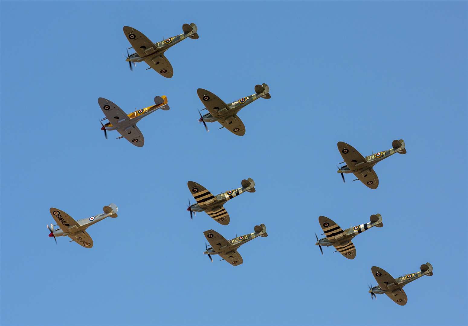 How it could look: the scene at the Duxford Battle of Britain Airshow in 2019