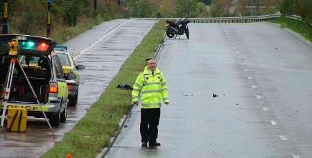 The scene of the tragedy. Picture: ALAN WATKINS