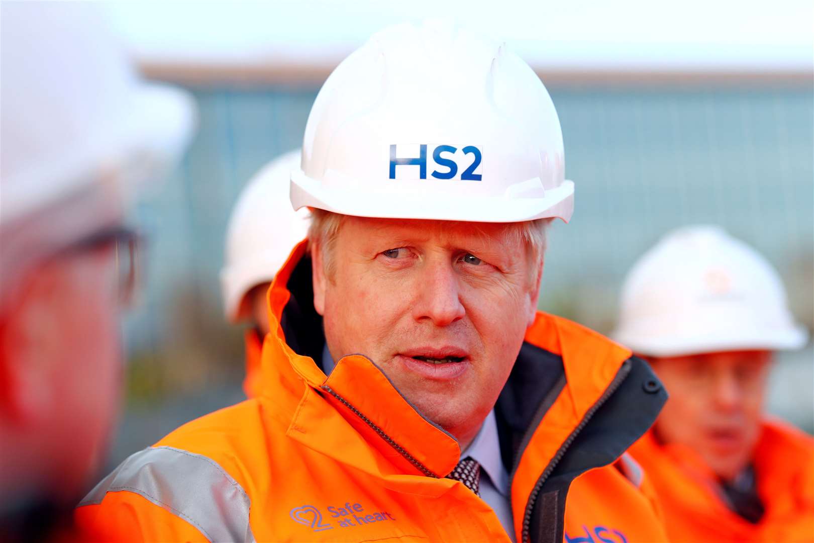 Prime Minister Boris Johnson has warned against a ‘mutilated’ HS2 (Eddie Keogh/PA)