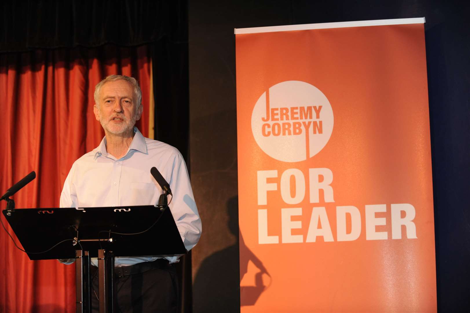 Jeremy Corbyn at the Winter Gardens in Margate. Picture: Tony Flashman