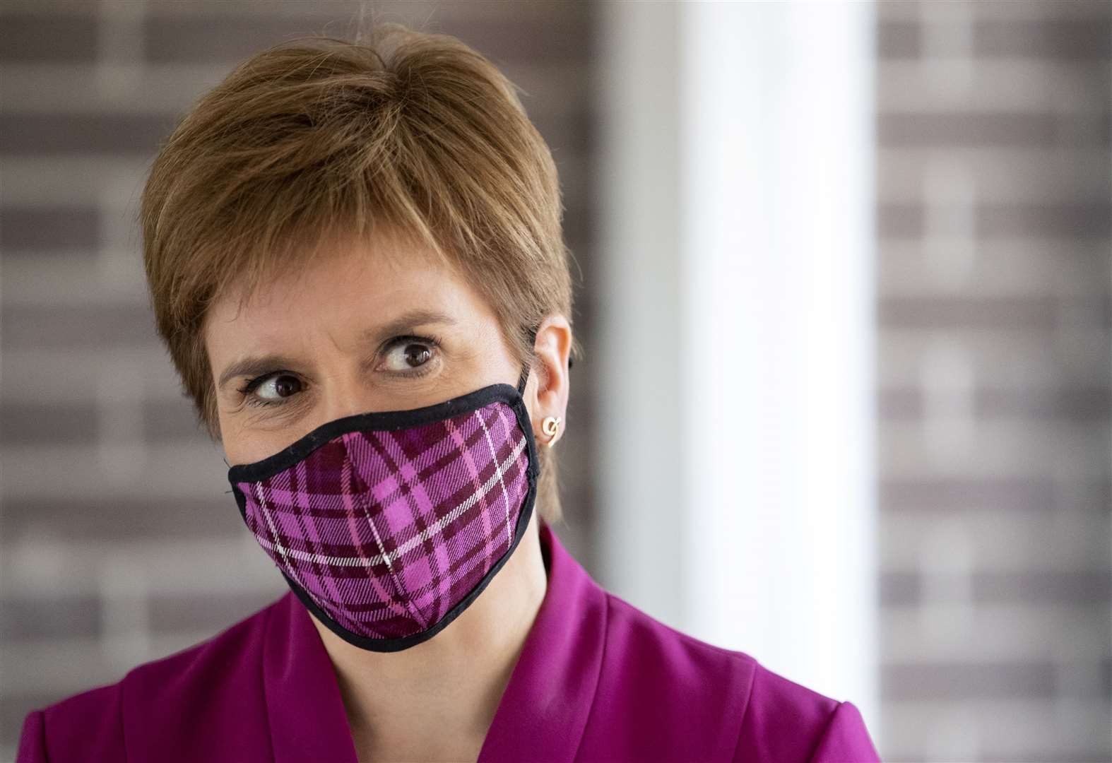 First Minister of Scotland Nicola Sturgeon gave the latest Covid-19 figures for Scotland (Jane Barlow/PA)