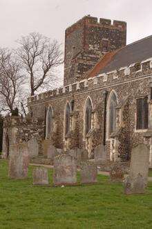 St Botolph's Church in Northfleet