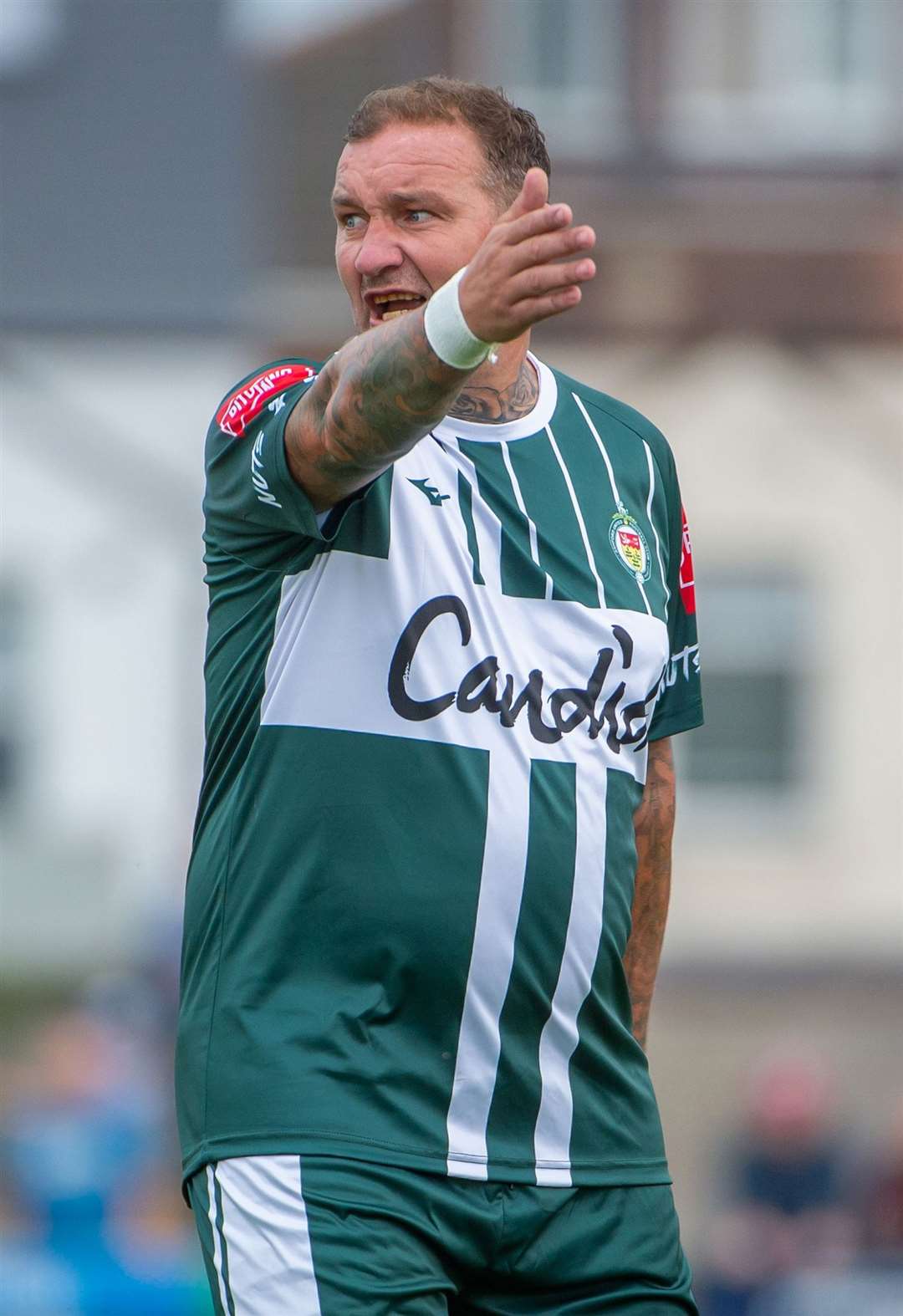 Ashford United manager Danny Kedwell. Picture: Ian Scammell