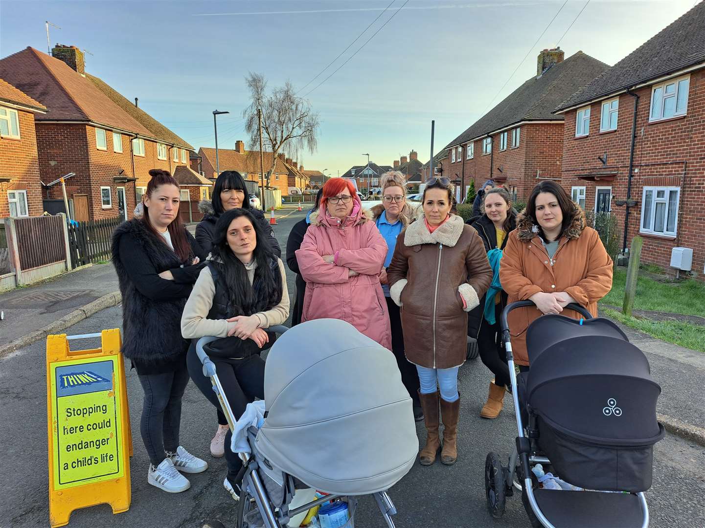 Parents of children at Water Meadows Primary School in Hersden, near Canterbury, are concerned about traffic at pick-up times