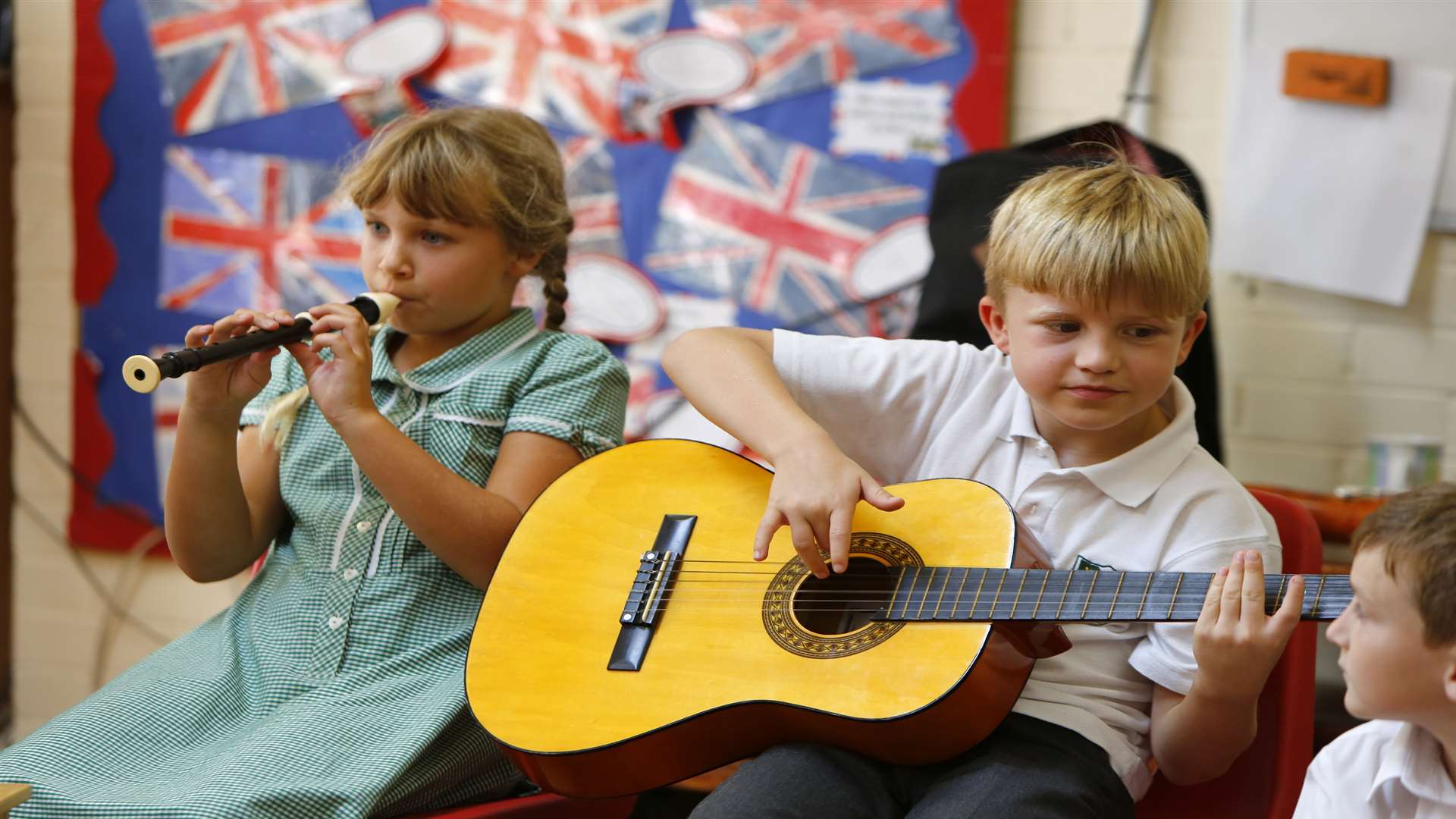 Muisc@Malling includes workshops for local primary school children. Picture: Andy Jones