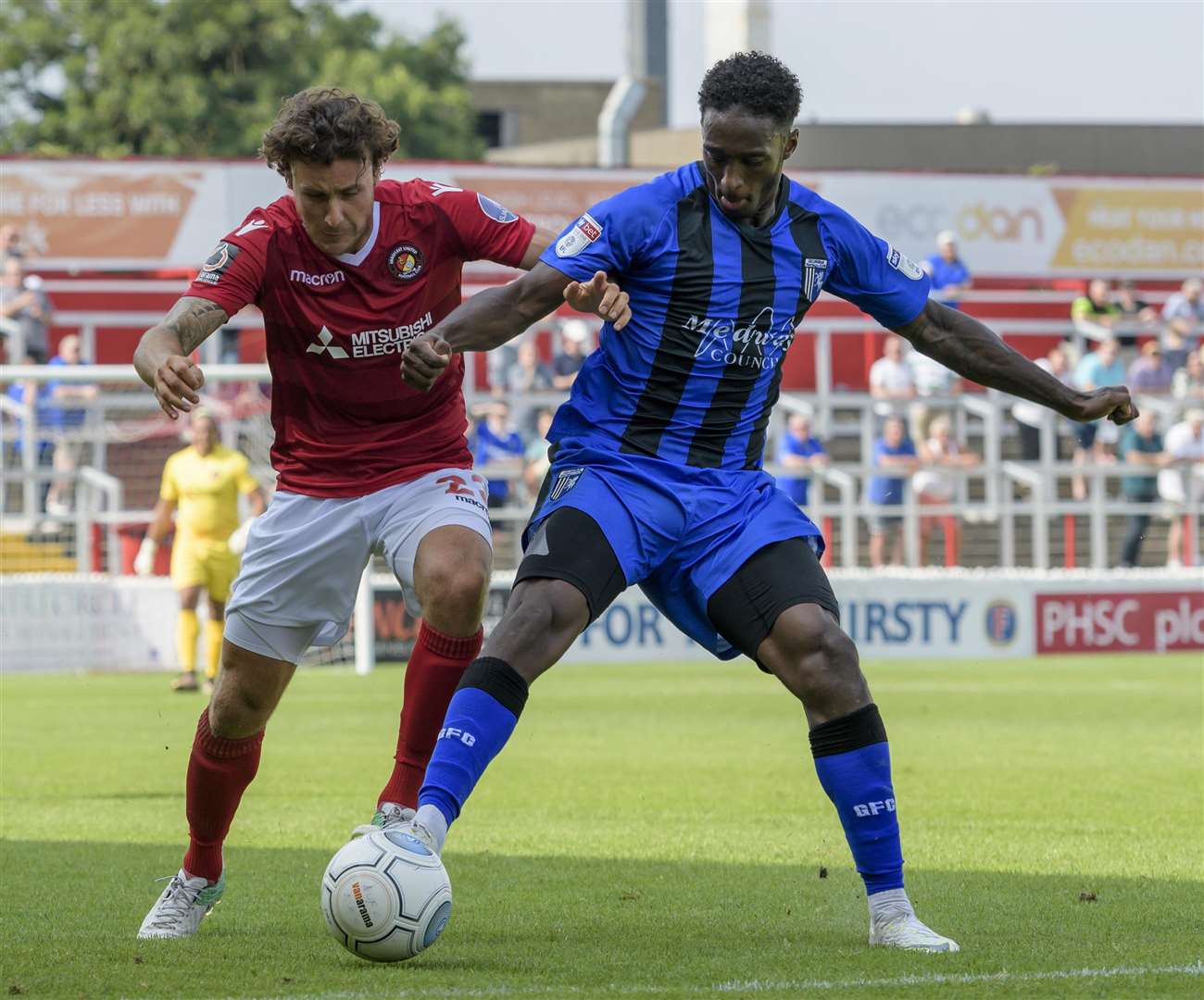 Lawrie Wilson has joined the Stones on loan from Ebbsfleet Picture: Andy Payton