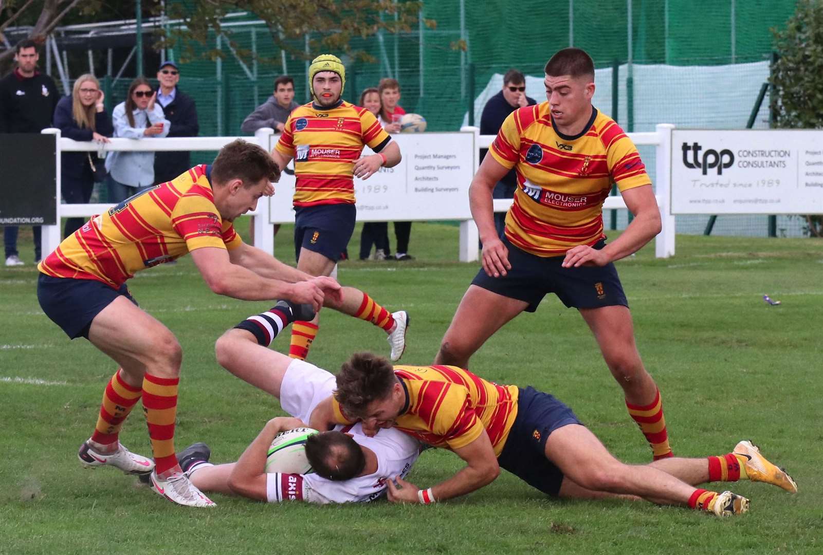 Medway and Sidcup battle it out in Regional 1 South East. Picture: Tracy Bullock