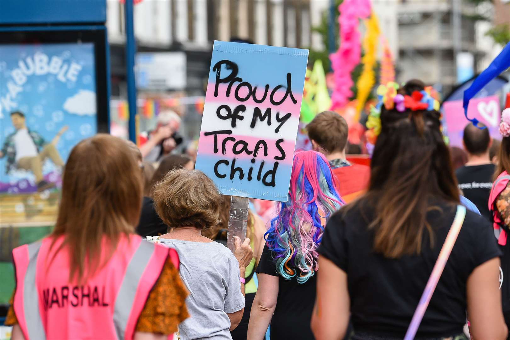 Dover held it's first Pride event last year. Picture: Alan Langley