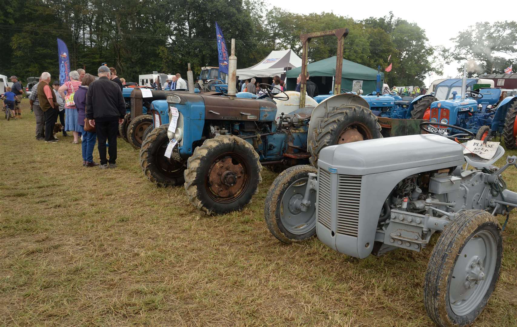 The annual Biddenden Tractorfest will return with vintage and classic tractors. Picture: Chris Davey.