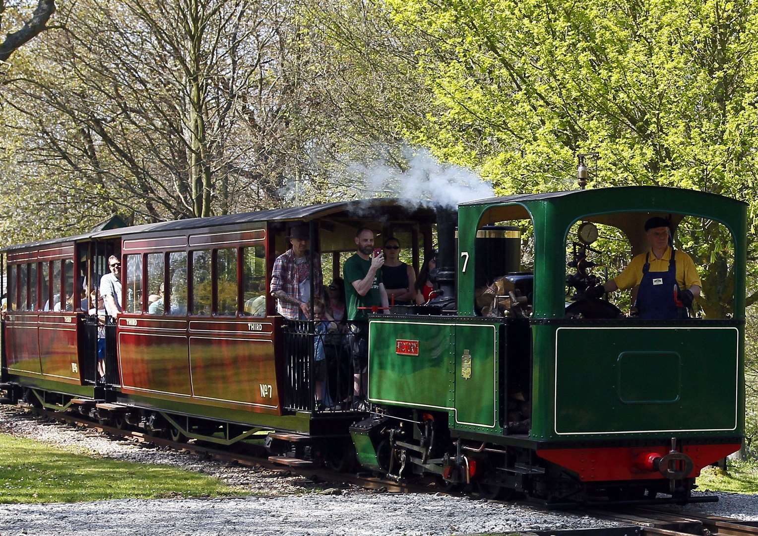Bredgar and Wormshill Light Railway hosts nine large events a year. Picture: Sean Aidan