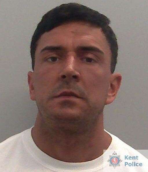 Bradley Hewett was locked up last month. Picture: Kent Police