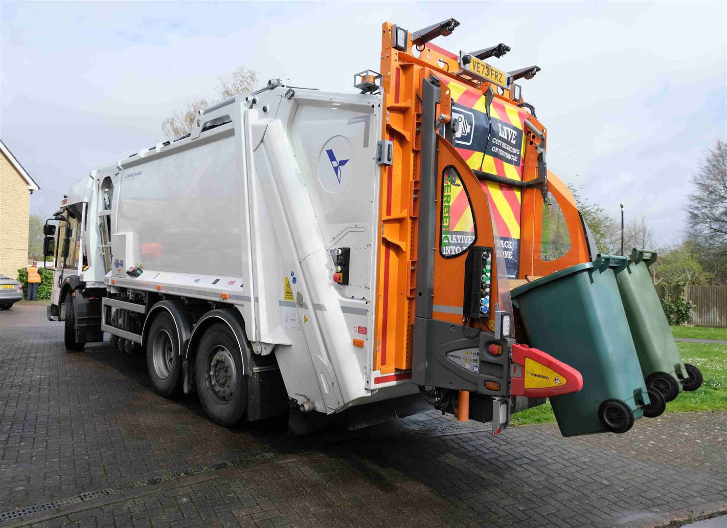 One of the new vehicles used by Suez. Picture: MBC