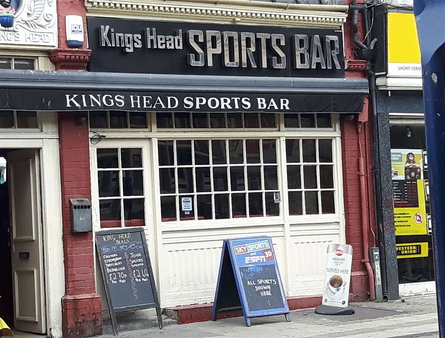 The Kings Head Sports Bar in Gravesend to reopen as pub again a year ...