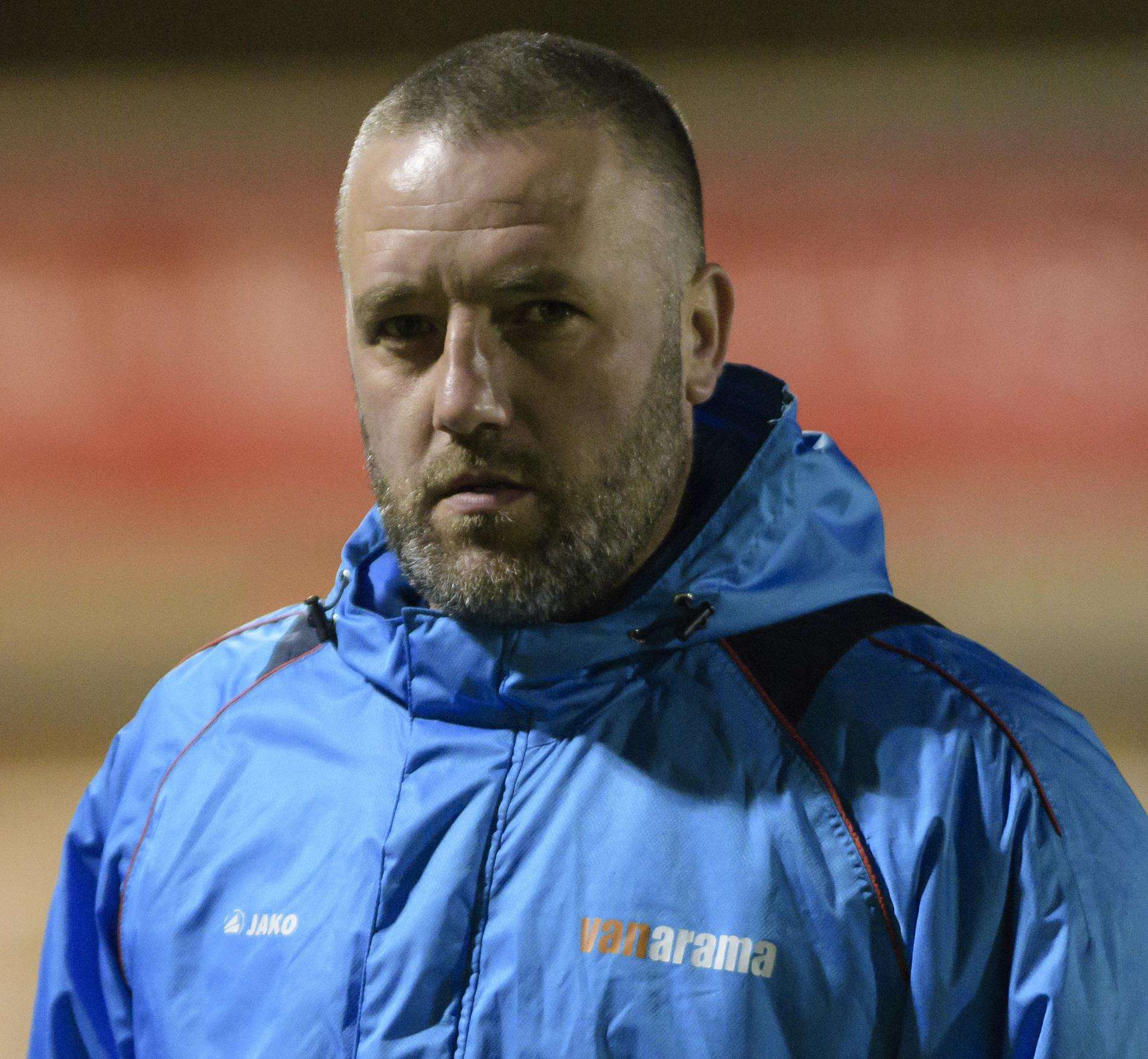 Maidstone United manager Jay Saunders Picture: Andy Payton